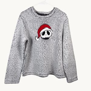 Disney Pajama Top Womens Size S Nightmare Before Christmas Jack Skellington
